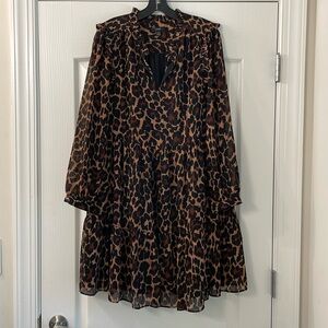 Leopard J. Crew dress